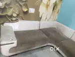 King size sofa with pillow