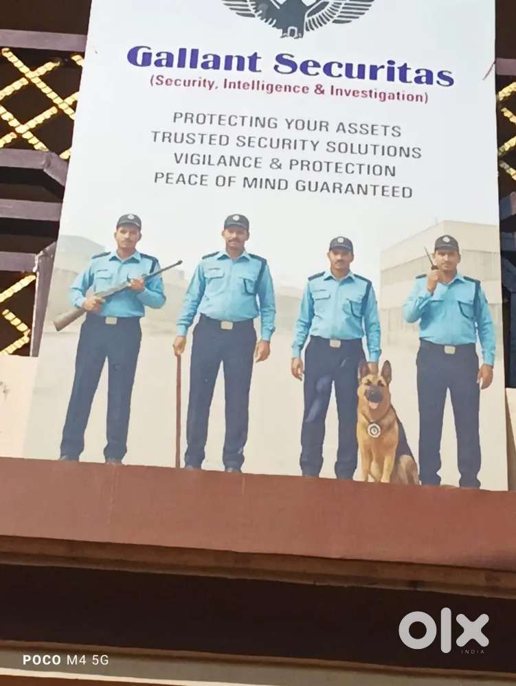 We are hiring security gaurd for work 17k payment