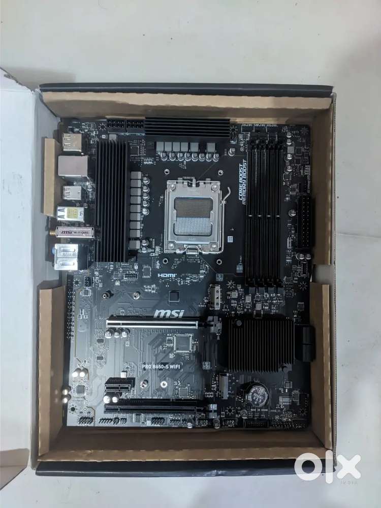 MSI PRO B650 S WIFI Motherboard AM5 Support Ryzen 7th, 8th and 9th Gen