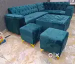 Today discount buy new sofa set 8499, L size sofa 13990/-