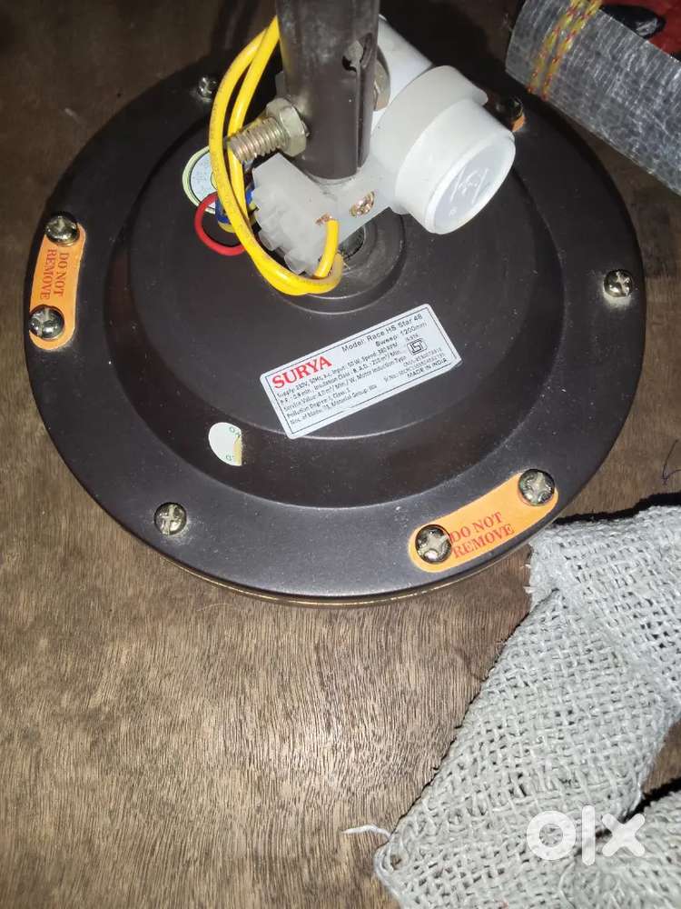 SURYA fan 1 month old (very very good condition)