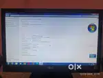 Desktop Computer PC with dark brown table for sale
