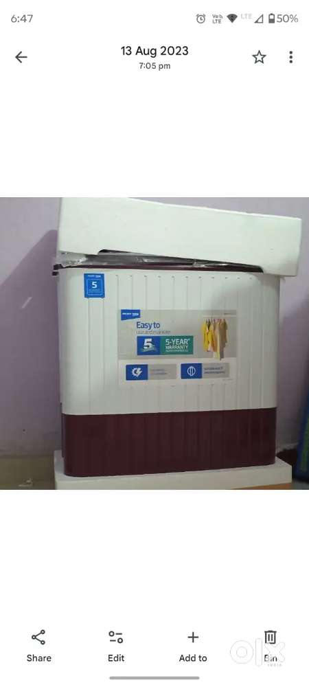 Wearepool washing machine new (7kg)