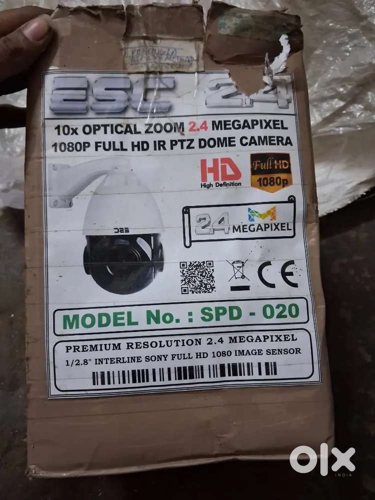 New Seal Pack PTZ Dome Camera – 10X Zoom, 2.4MP Full HD AHD