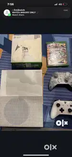 X box one s 1tb with one controller and gta 5 original cd