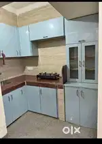 2bhk furnished flat wd bed ac inverter