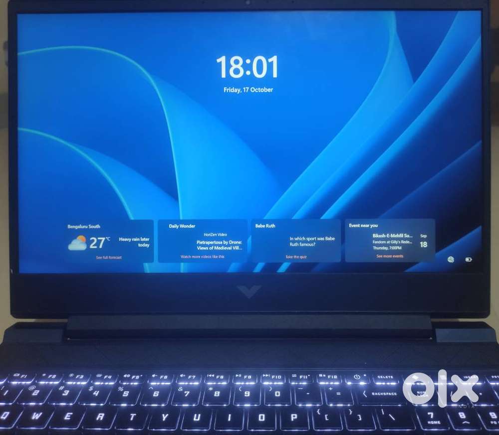 HP Victus gaming laptop Ryzen 5 7535HS