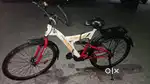 Avon Rowdy Cycle, 26T, Single Speed, Red and white, In fair condition