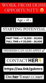 Work From Home in social media