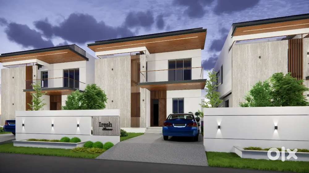 Smart Duplex Villa 1800 sft with Interiors & West-Facing Benefits