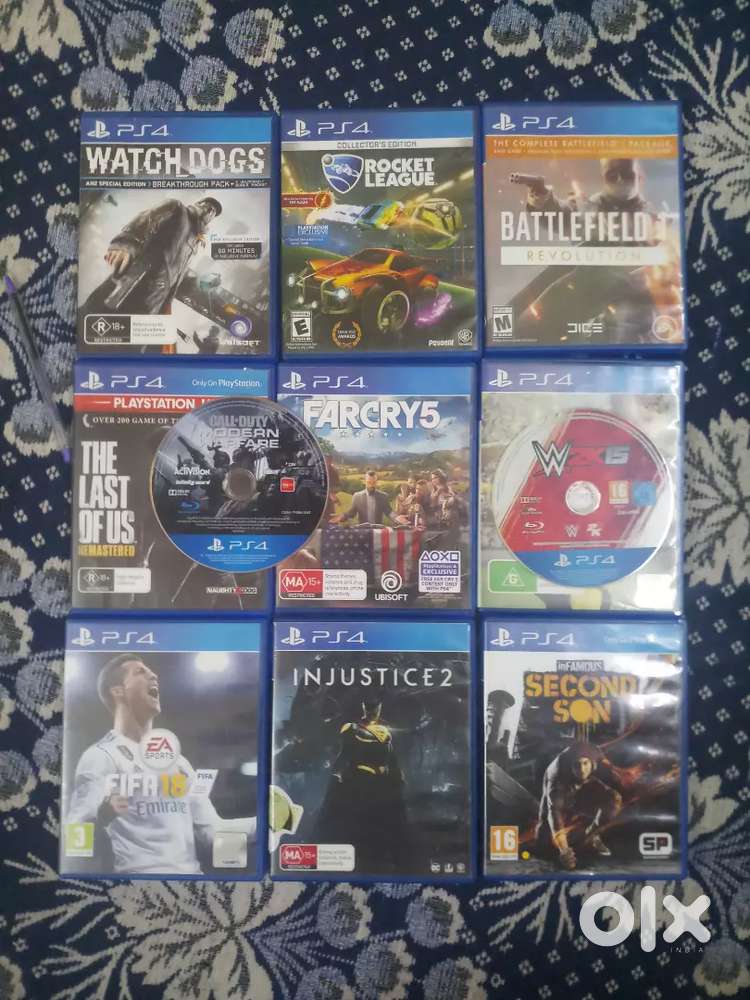 Playstation 4 game disc