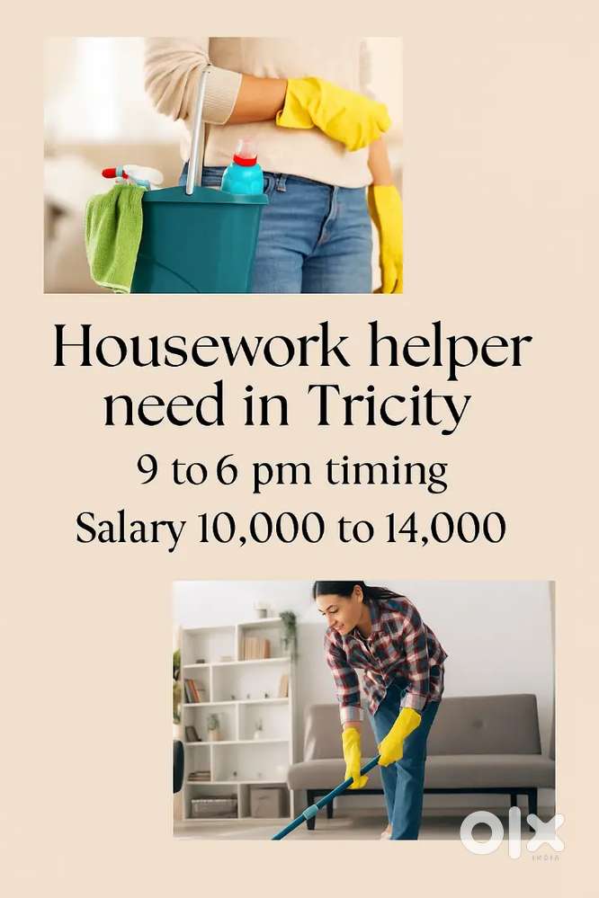We r hiring house worker,helper