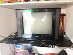 This is samsung tv year is 2019 and good condition and with set-up box