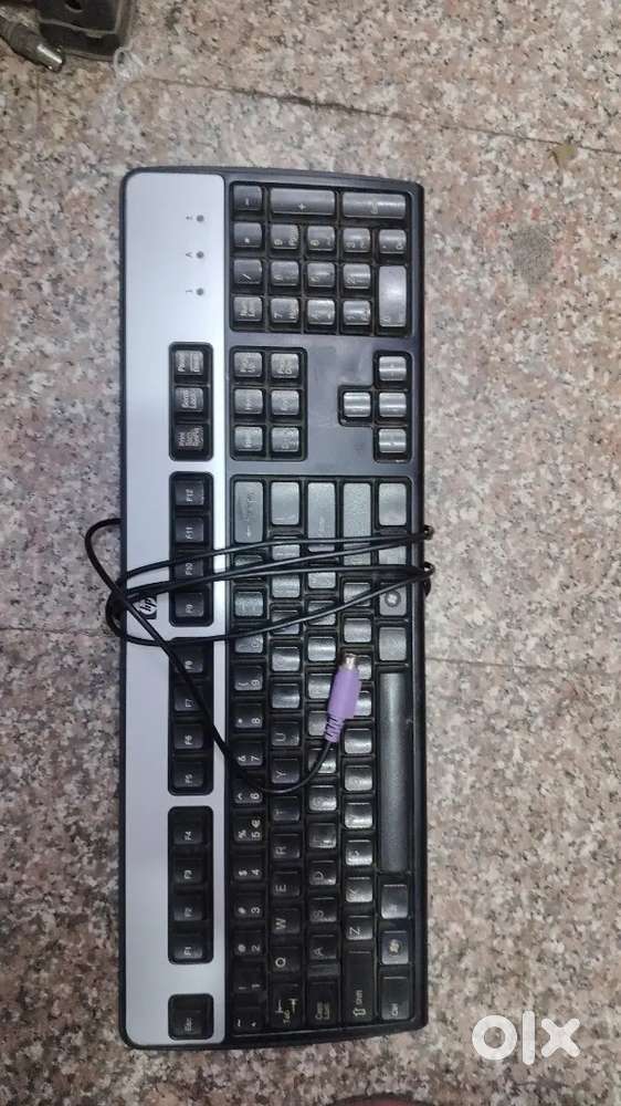 Hp ps2 keyboard perfect working and new looking condition