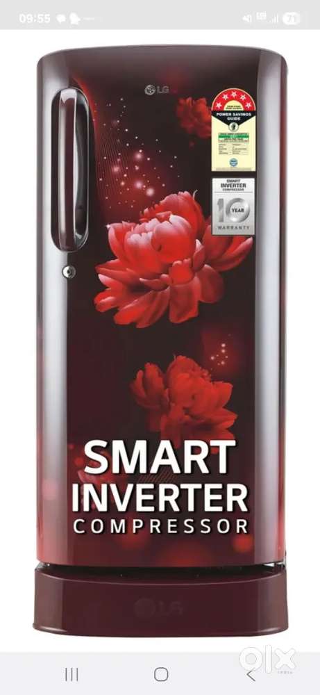 LG fridge new condition