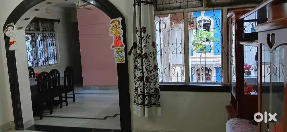 1bhk bhk flat with semi furnished