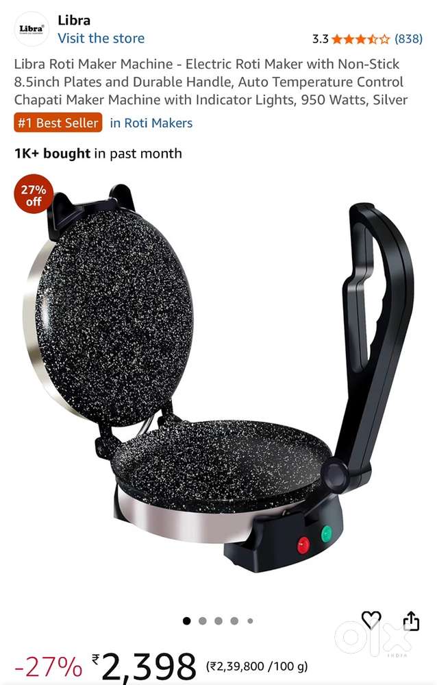 Brand new Roti Maker for Sale!