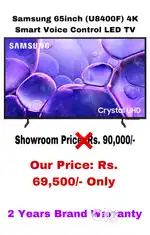 BrandNew Samsung 65inch ( U8400F Model) 4K UltraHD Smart LED TV@25%OFF