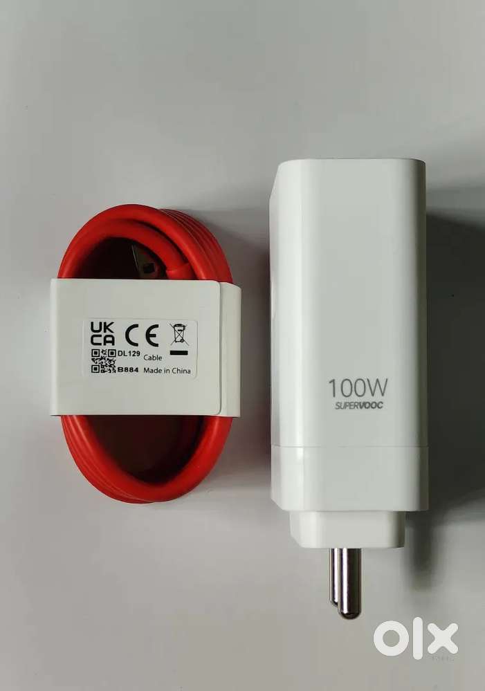 OnePlus SUPERVOOC 100W Power Adapter And Cable