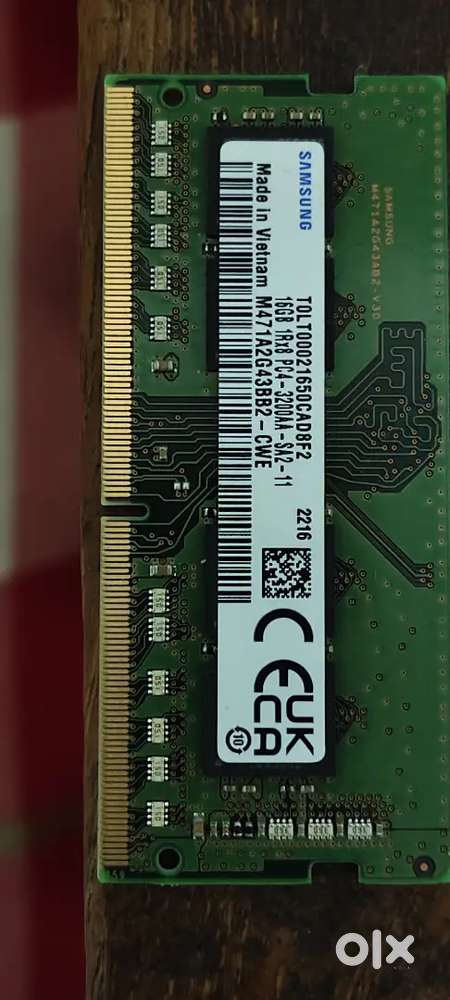 Laptop DDR4 16GB RAM 3200MHZ