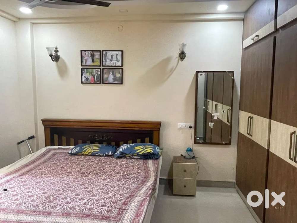 2 Bhk Flat for rent with Semi furnished and a prime location