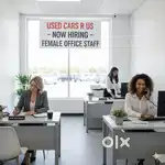 Required Female Staff for used car dealership Office Online Work