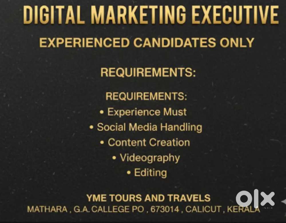 DIGITAL MARKETING EXECUTIVE
