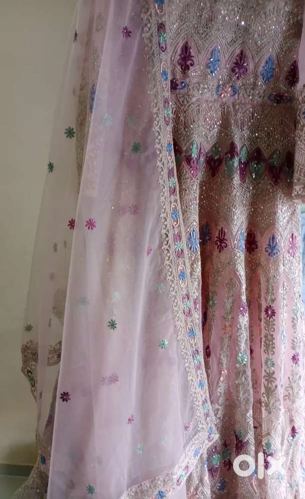 Reception gown wedding gown