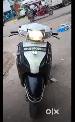 Honda Activa 3G (Black & White Colour Modification)