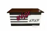 New wooden designer office table reception table office furnitures