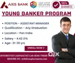 Get Bank job in Good  Salary Package