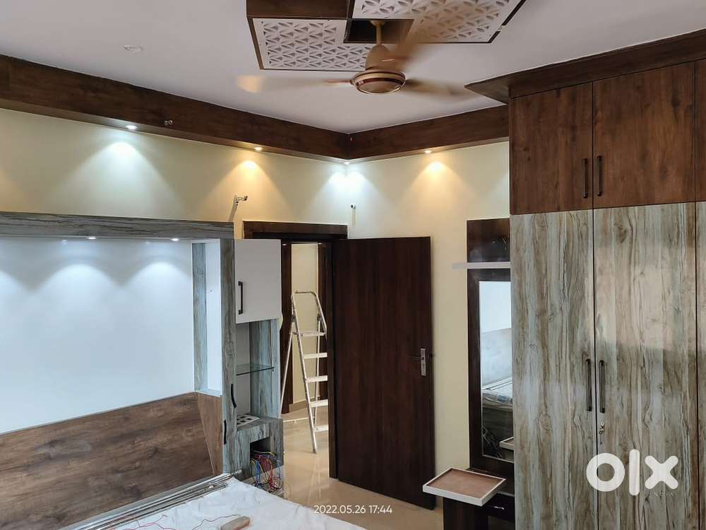 3 bhk fully furnished flat rent for family or working batchlers