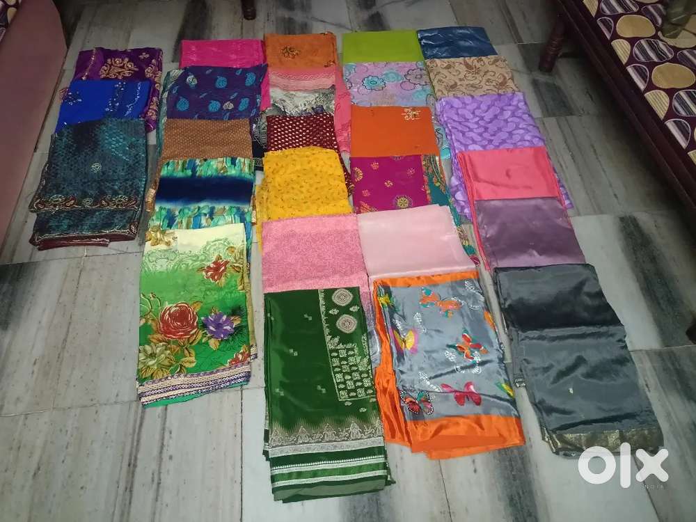 25 saree new and old