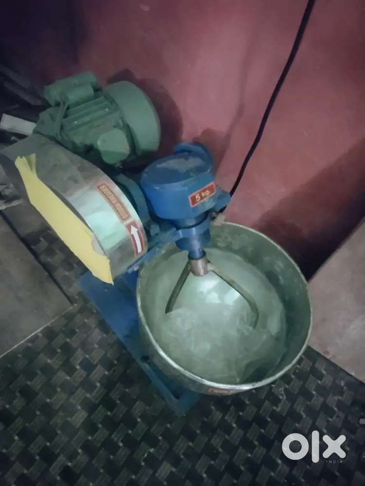 Golgappa machine fry machine atta mix machine all set