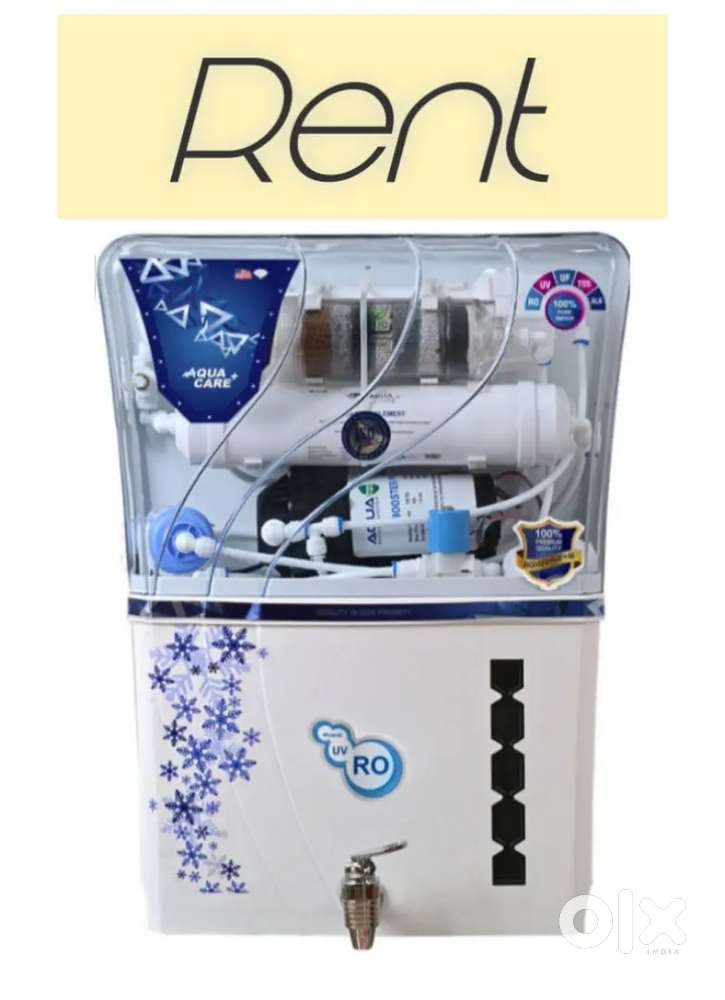Ro water purifier available on rent