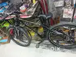 Bicycle, black and golden, brand new condition