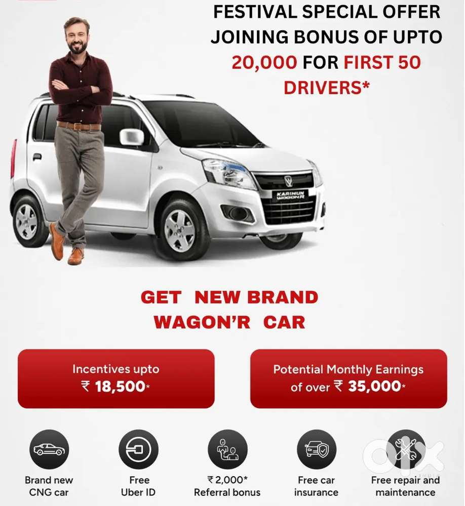 Driver cum owner wanted