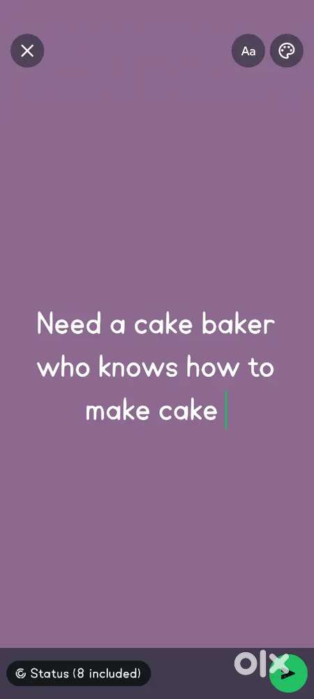 Need a cake baker who knows how to make good cake for my business