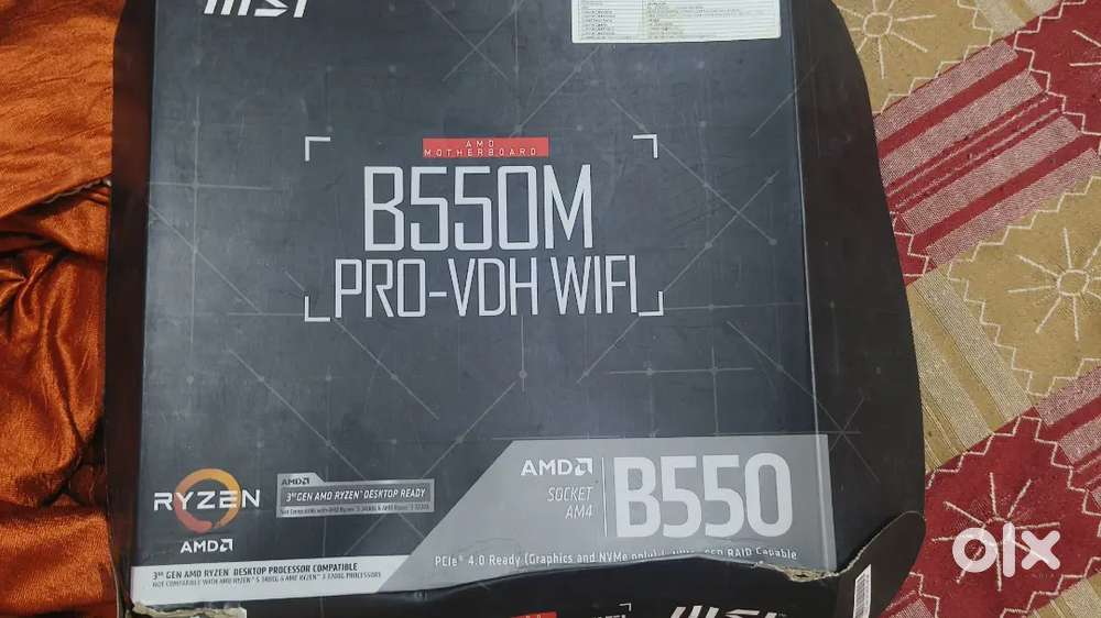 Selling motherboard with ram