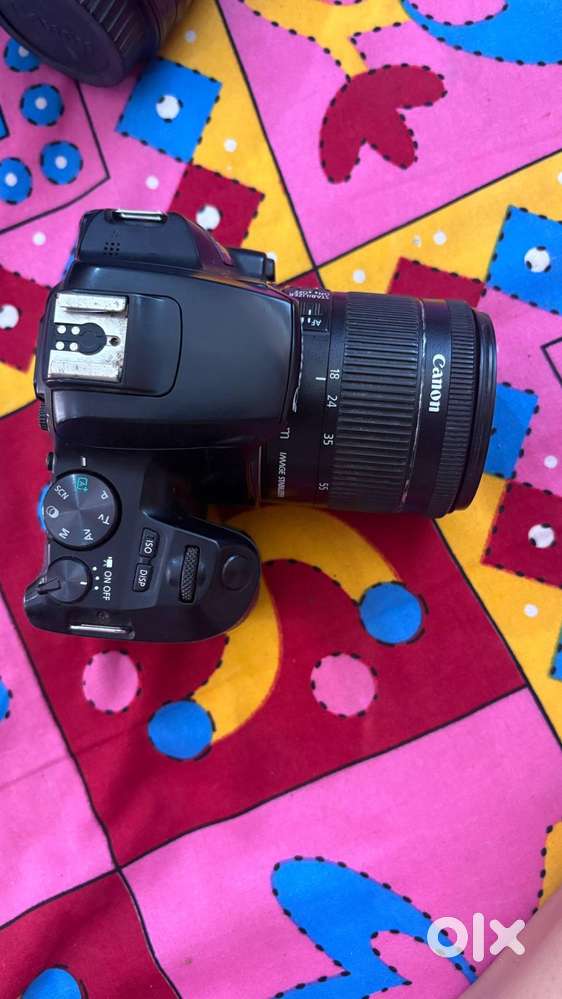 Canon eos 200d with 18-55 and 55-250 mm kit lens