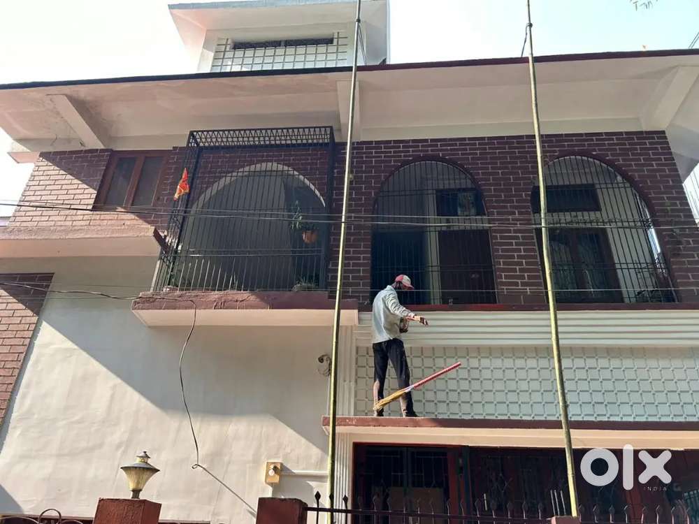 It's a two stories RCC building ( G+1, with provision for 3 rd floor)