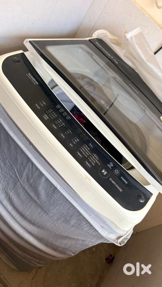 LG Smart Inverter 6.2 kg Top Load Washing Machine: Free Machine Cover