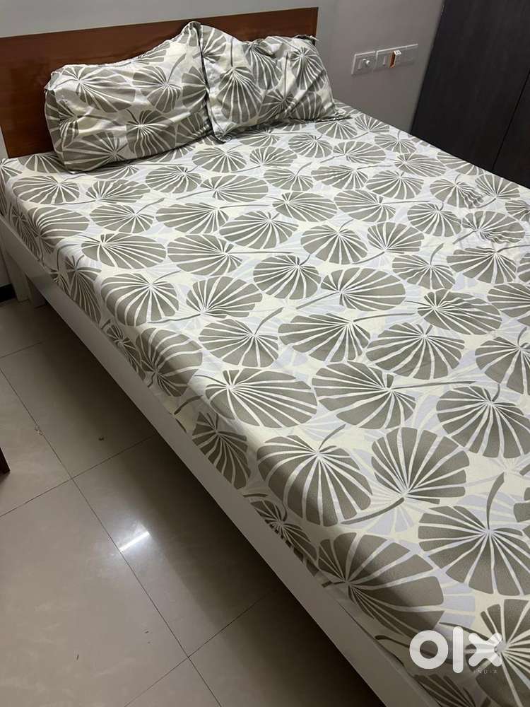 Queen Size Bed with Livpure 8”Mattress – ₹15,500 (Excellent Condition)