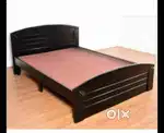 New wooden mini double bed 4/6 feet without storage