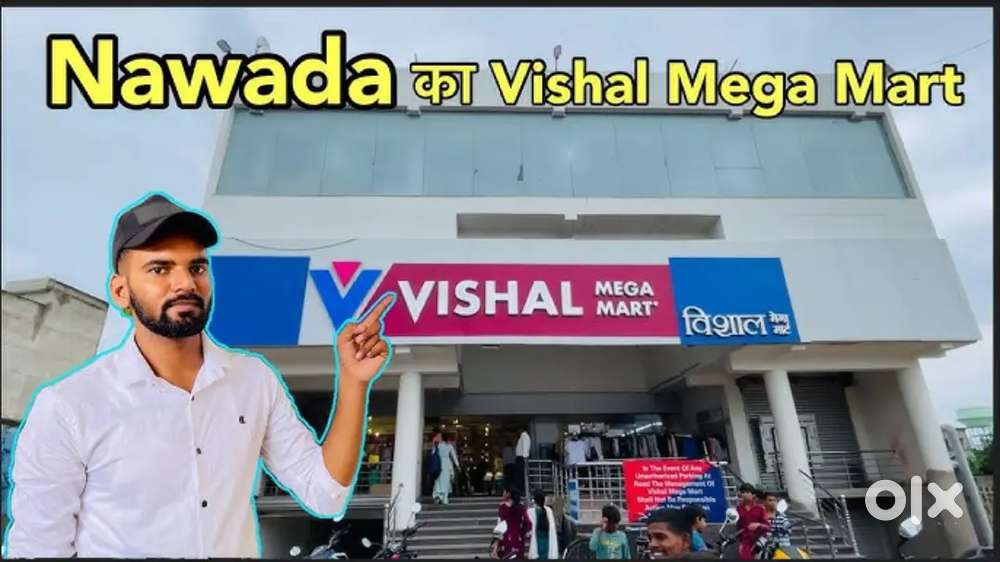Vishal mega Mart urgent hiring girls boys helper billing keeper