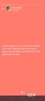 All jobs available drivers sales man collection exicutive