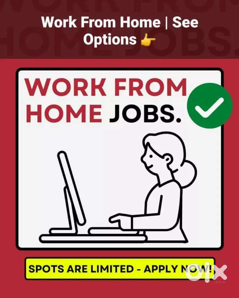 Work from home part and jop