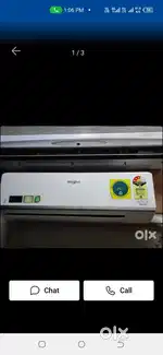 Inverter AC 1.5 ton split AC  with remote control