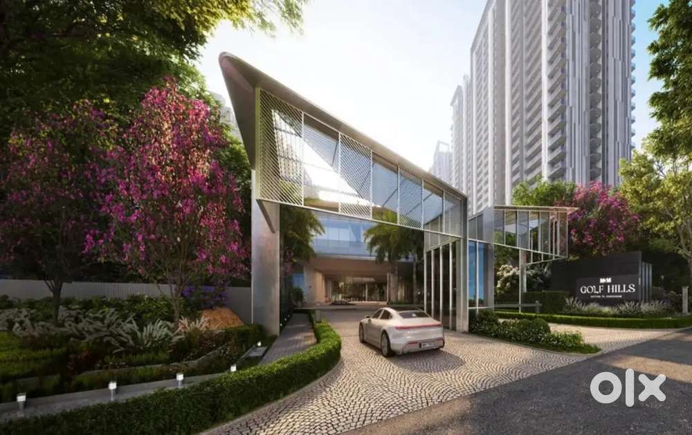 Luxurious gated society flat with 3 balcony never before