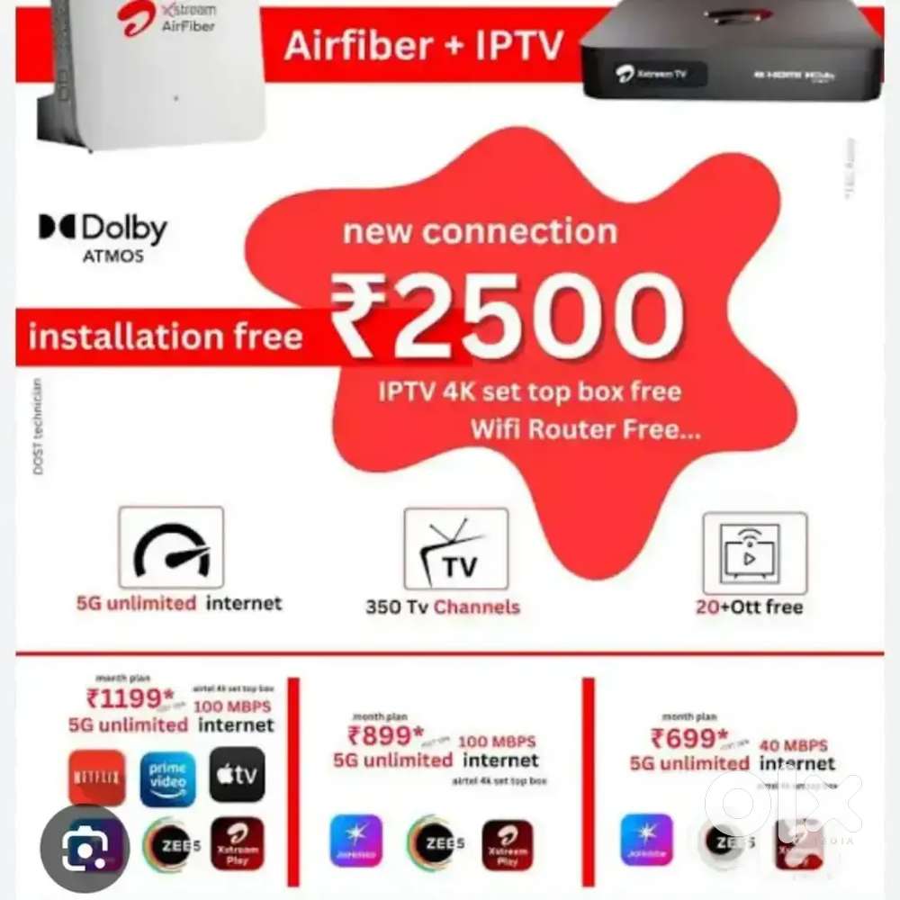 Airtel Xstream Fiber